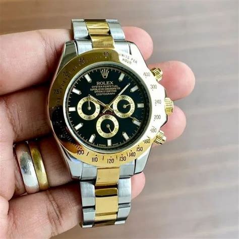 rolex mens gold and silver watch|men gold Rolex watches sale.